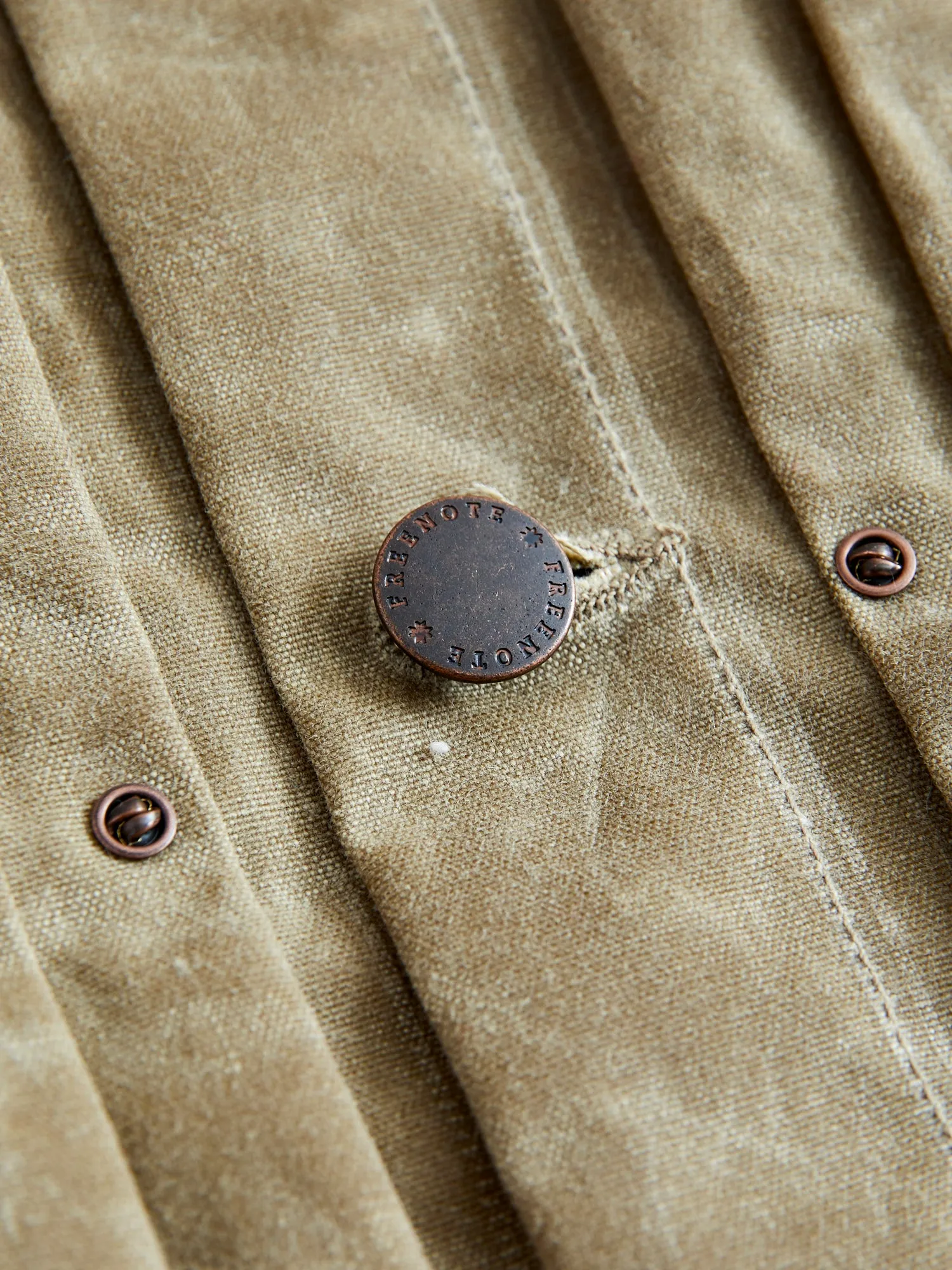 10oz Waxed Canvas Riders Jacket in Tumbleweed