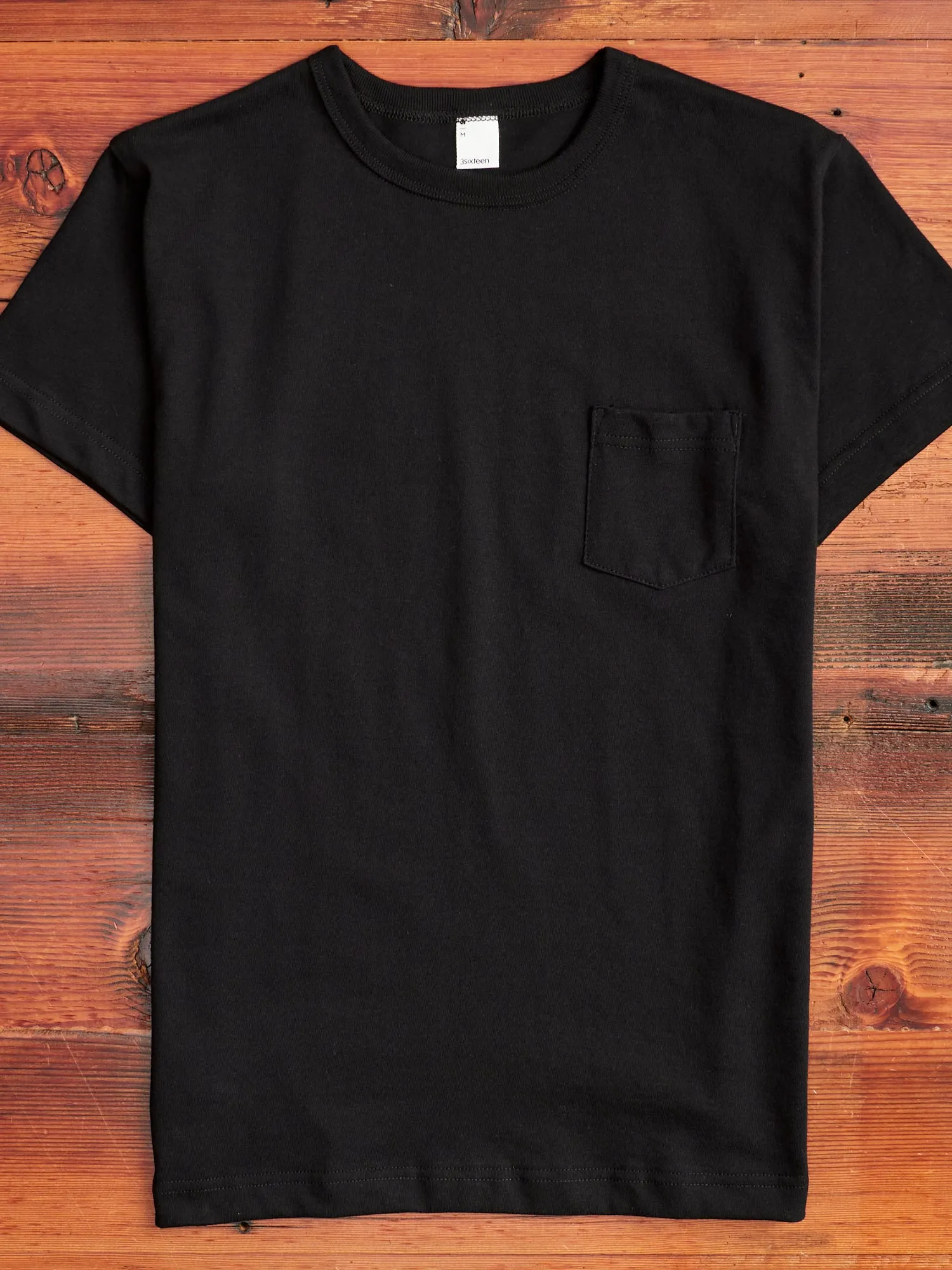 2-Pack Heavyweight Pocket T-Shirts in Black