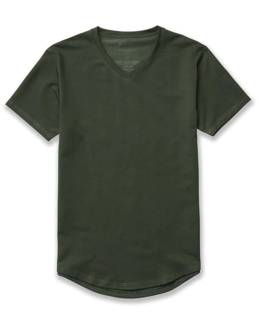 5-Item Drop-Cut V-Neck: LUX for $140