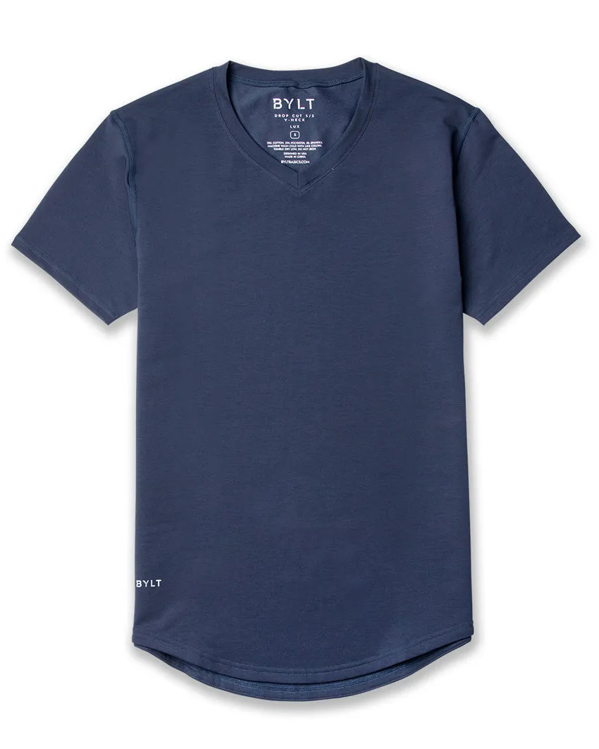 5-Item Drop-Cut V-Neck: LUX for $140