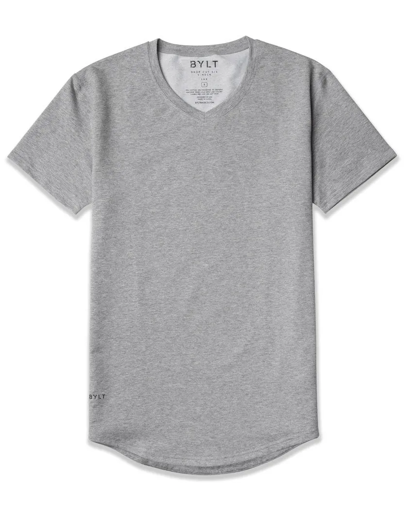 5-Item Drop-Cut V-Neck: LUX for $140