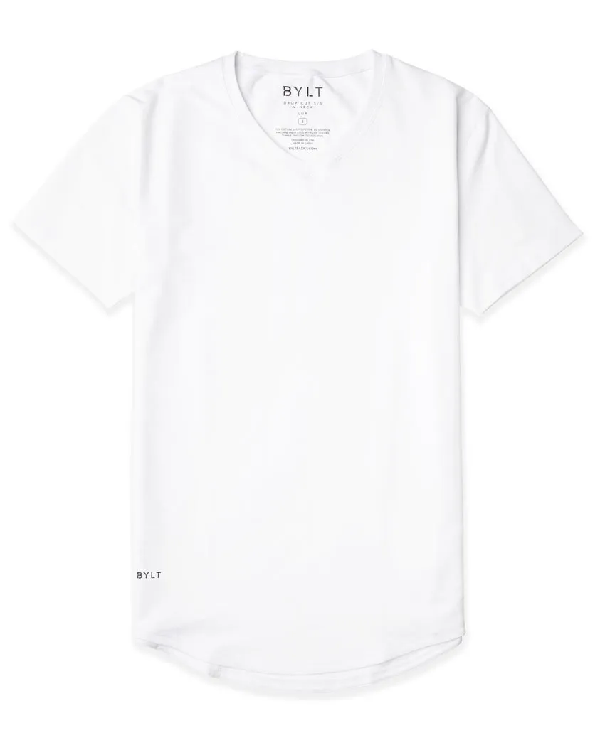 5-Item Drop-Cut V-Neck: LUX for $140