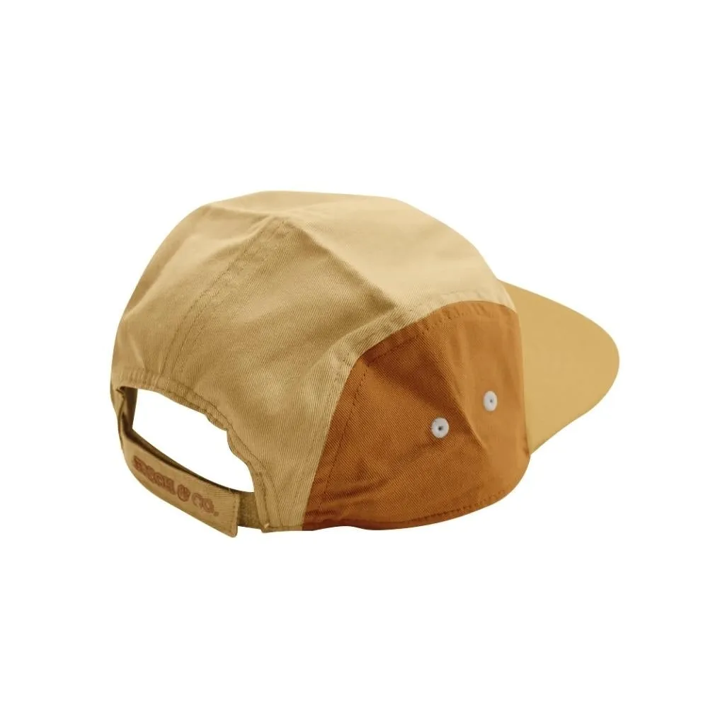 5 Panel Hat | Anti UV GOTS - Mellow Yellow, Sienna