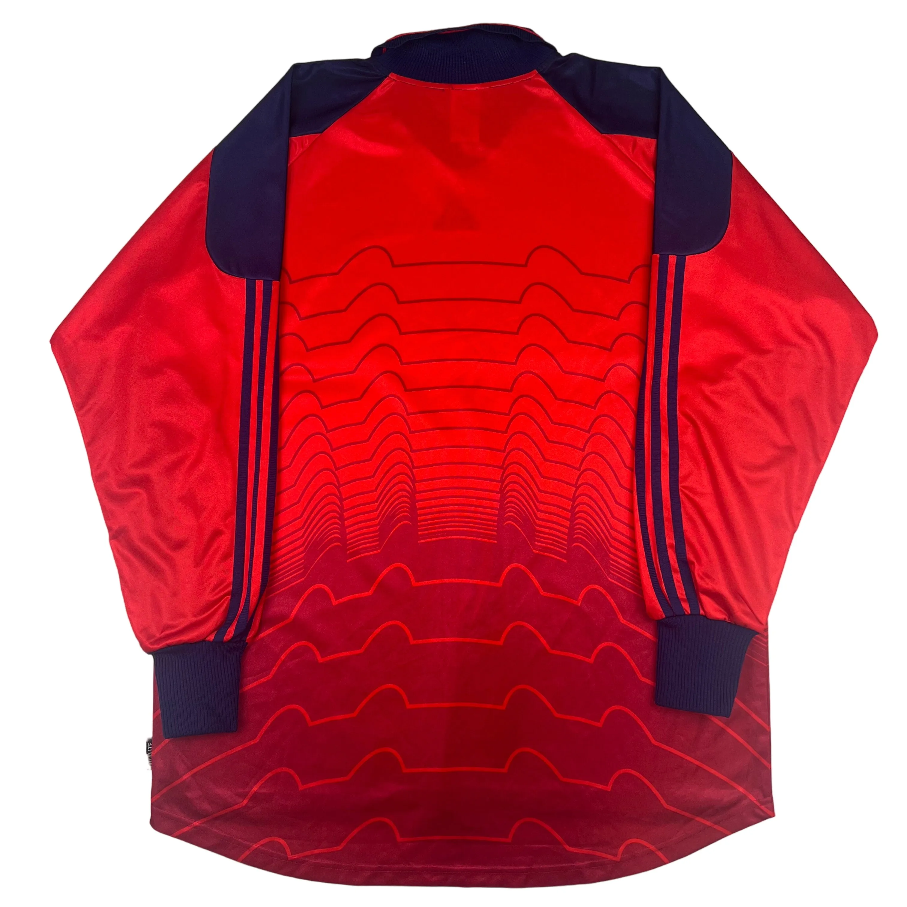 Adidas 90's Waves Graphics Goalkeeper Jersey Red Navy