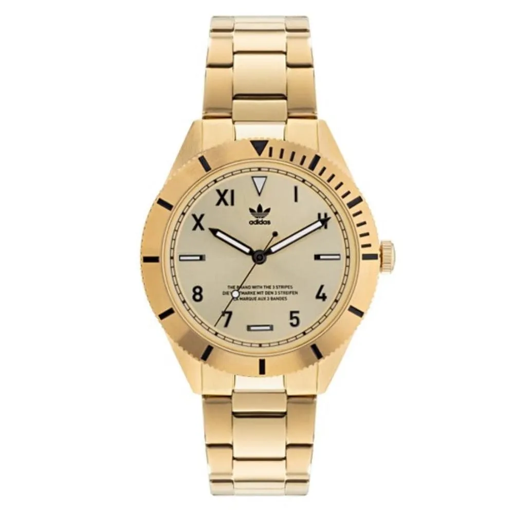 ADIDAS AOFH22062 GOLD STAINLESS STEEL UNISEX WATCH