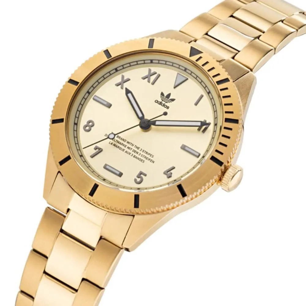 ADIDAS AOFH22062 GOLD STAINLESS STEEL UNISEX WATCH