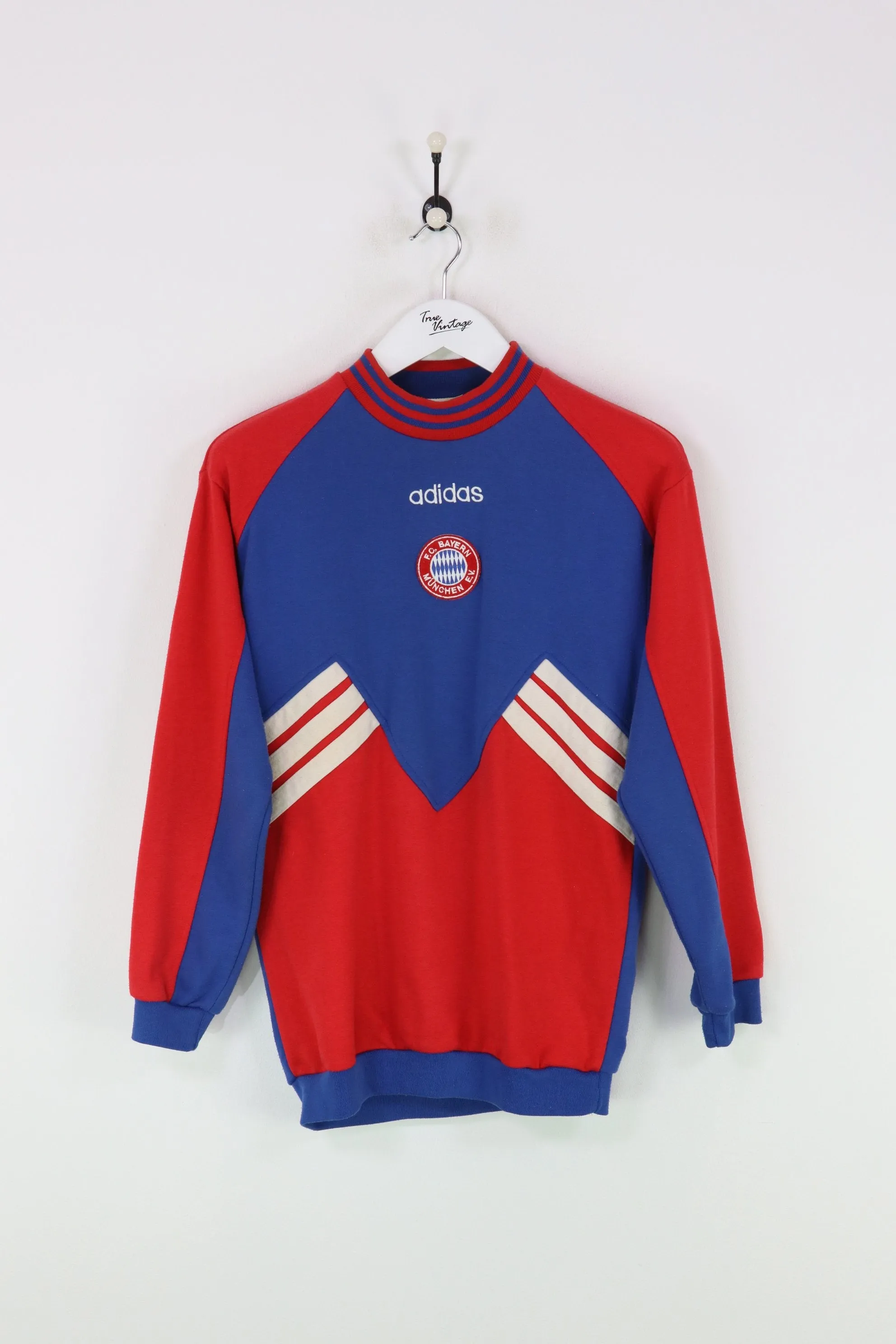 Adidas Bayern Munich Sweatshirt Red/Blue Medium