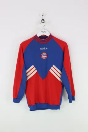 Adidas Bayern Munich Sweatshirt Red/Blue Medium