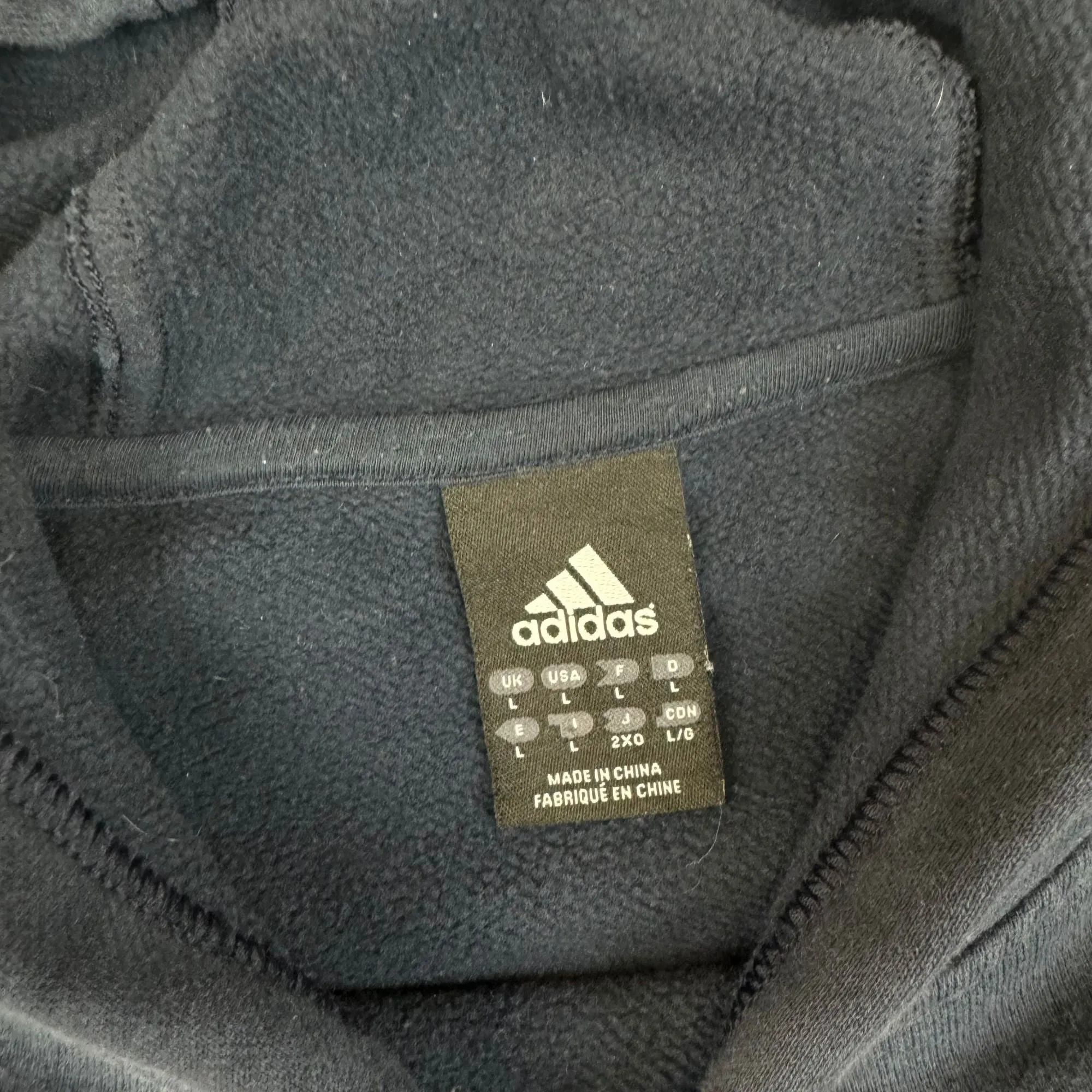 Adidas Pullover Hoodie Navy