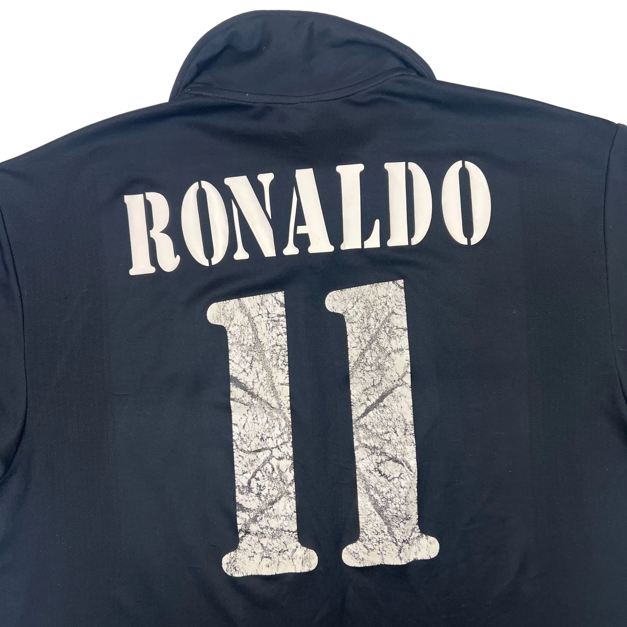 Adidas Real Madrid 2001-02  "Ronaldo 11" Away Shirt Black