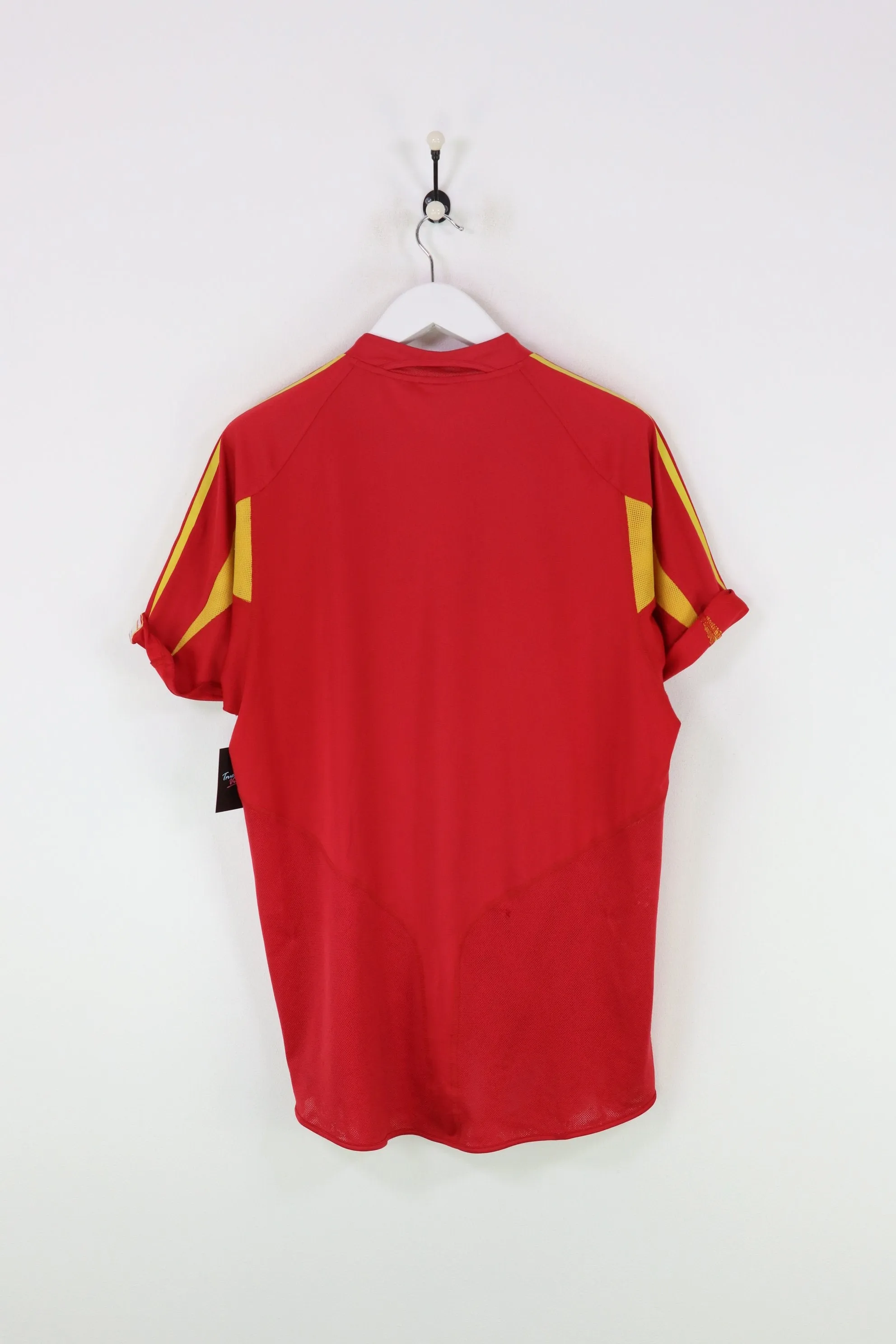 Adidas Spain Football Shirt Red XL