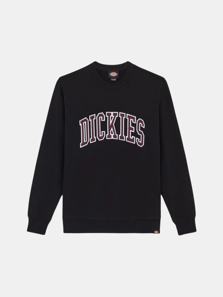 Aitkin Sweatshirt Black/Plum