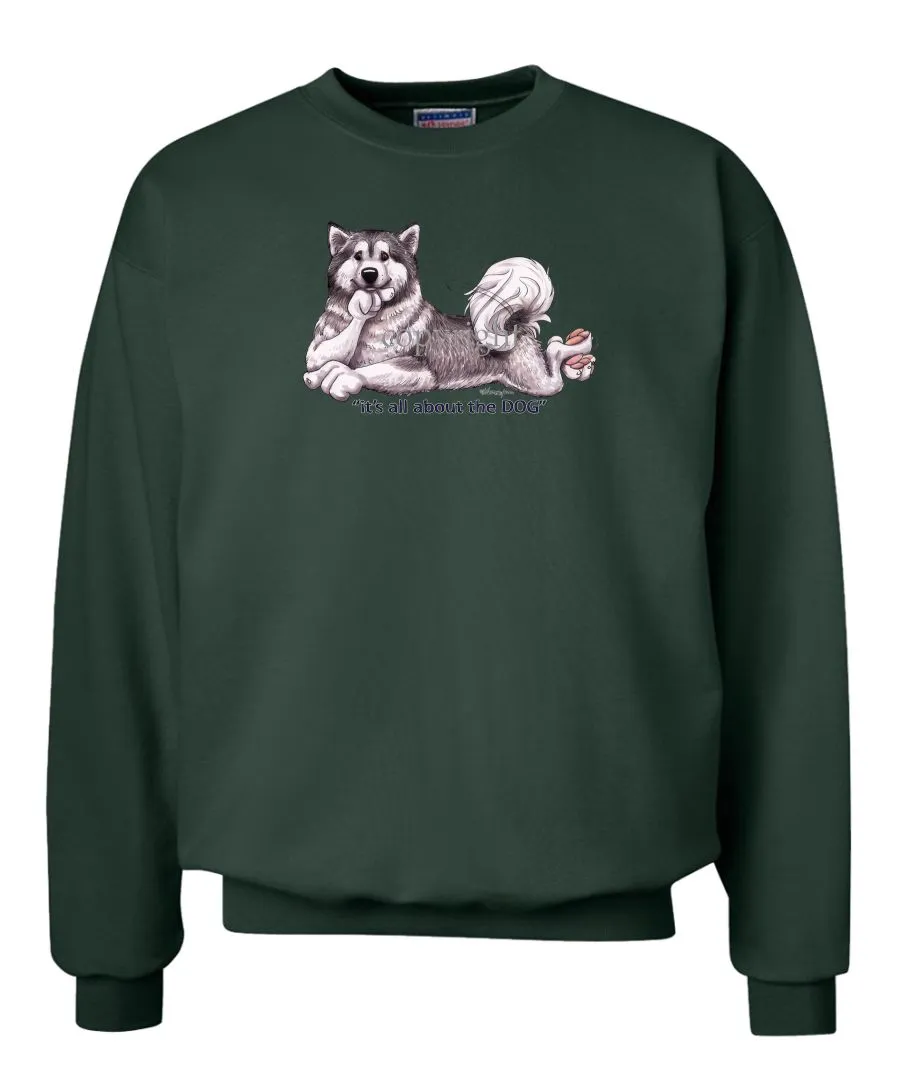 Alaskan Malamute - All About The Dog - Sweatshirt