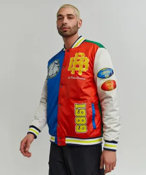 All Time Champ Nylon Bomber Varsity Jacket