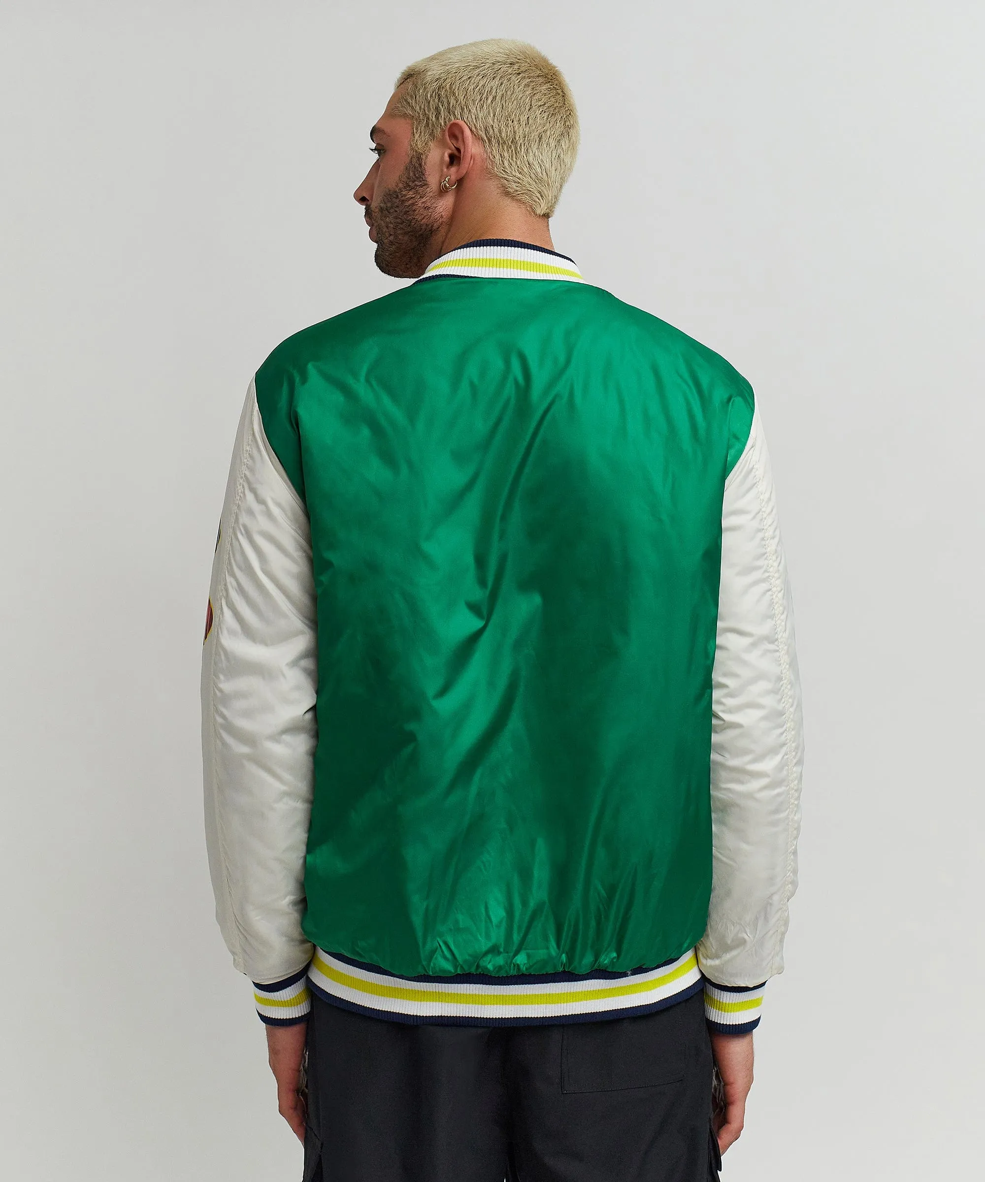 All Time Champ Nylon Bomber Varsity Jacket