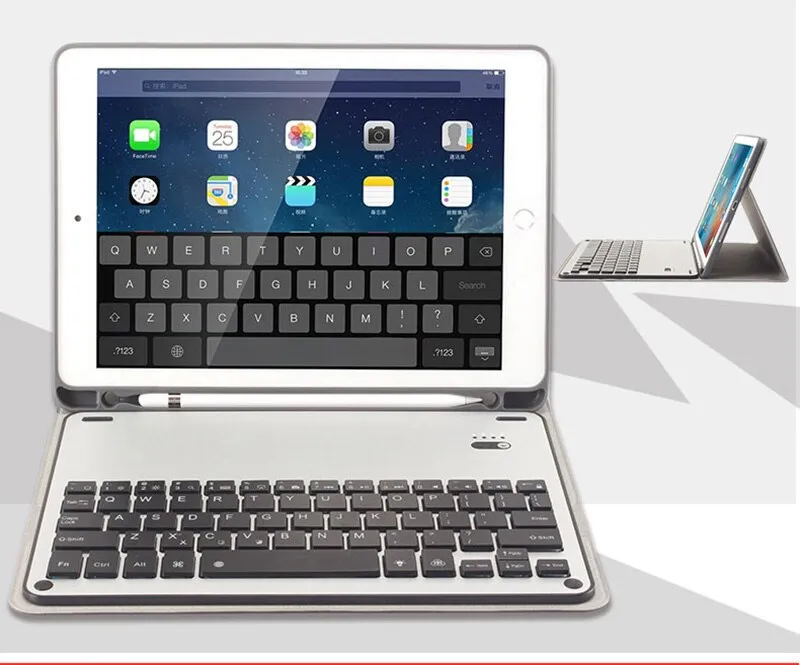 Apple iPad Air (2019) 10.5" / Pro 10.5" - Bluetooth Smart KeyBoard Case With Built-in Apple Pencil Holder