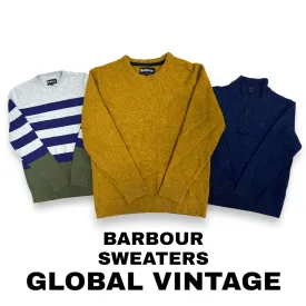 Authentic Barbour Sweaters - 9 Pieces