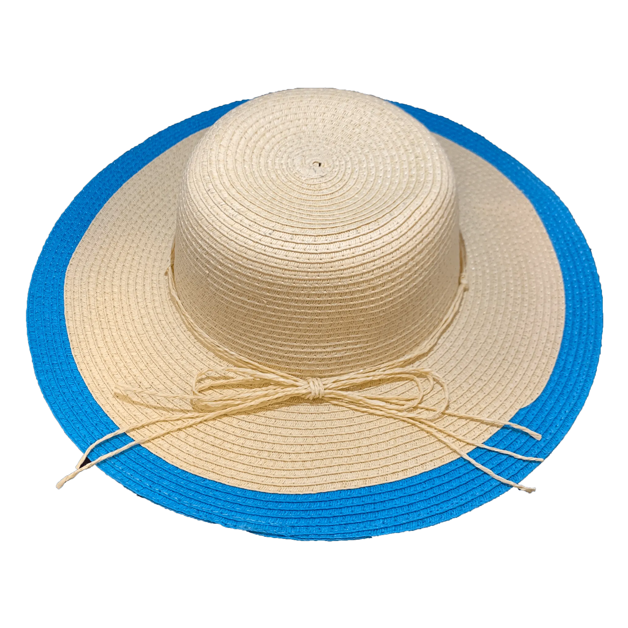 Blue Trim Summer Hat