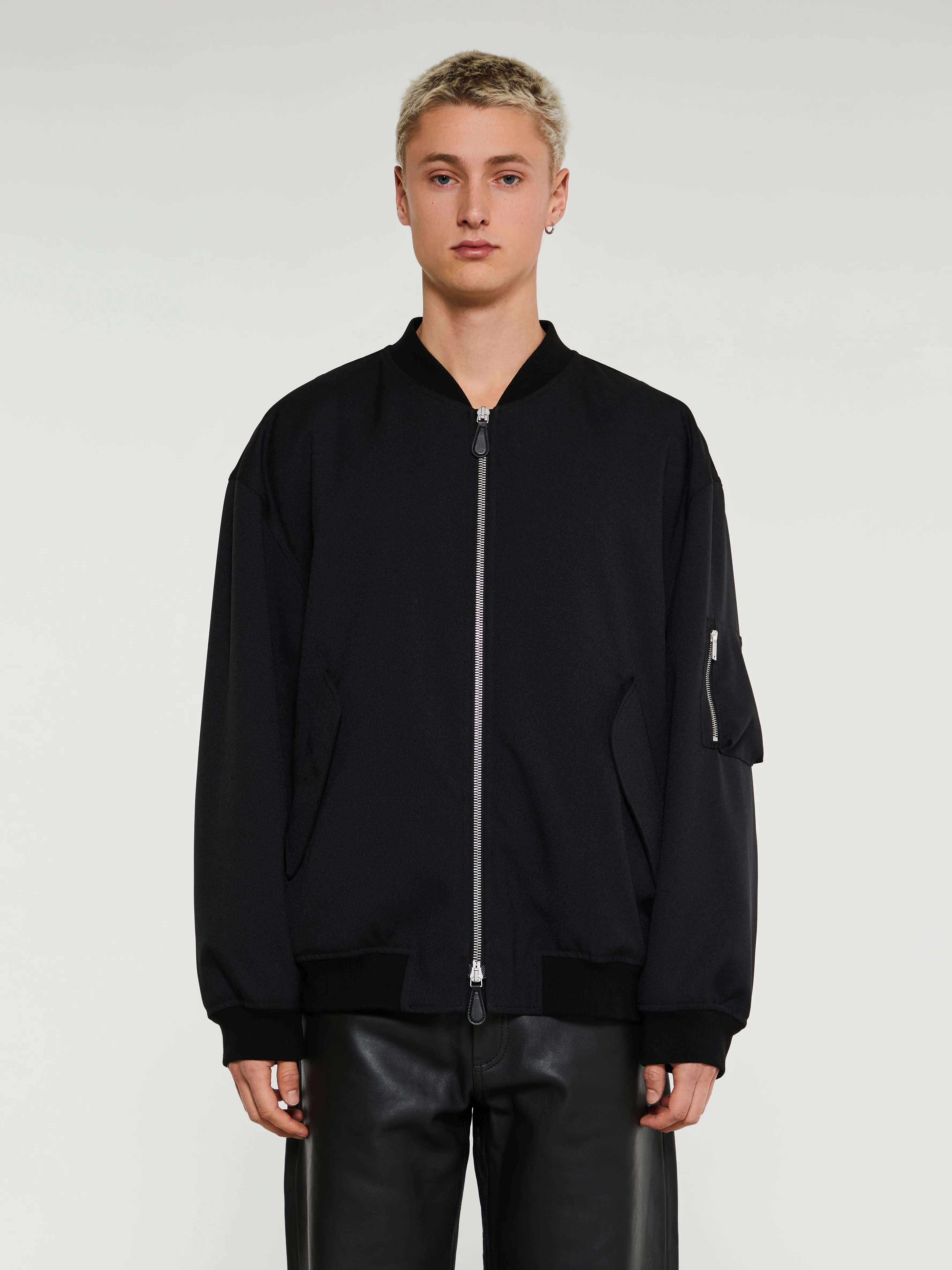 Bomber Jacket in Black