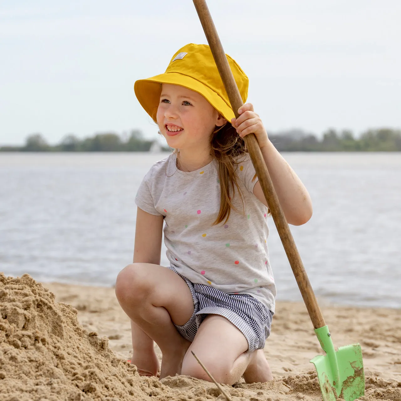 Bucket Hat in 100% Organic Cotton - UV60  (9m-8y )