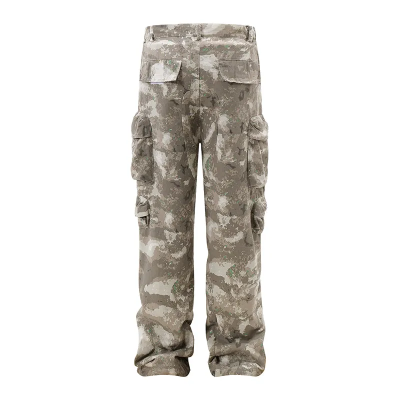 Camouflage | Multiple Pockets Cargos