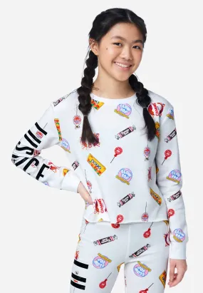 Candy Graphic Crewneck Sweatshirt