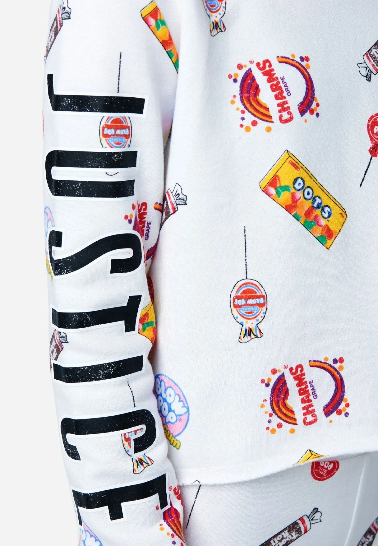 Candy Graphic Crewneck Sweatshirt