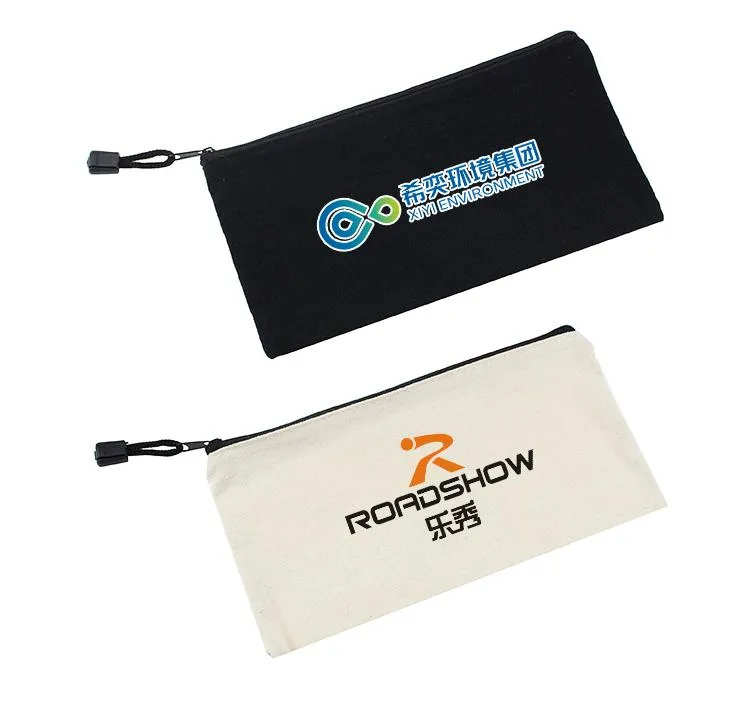 Canvas Zip Pencil Case