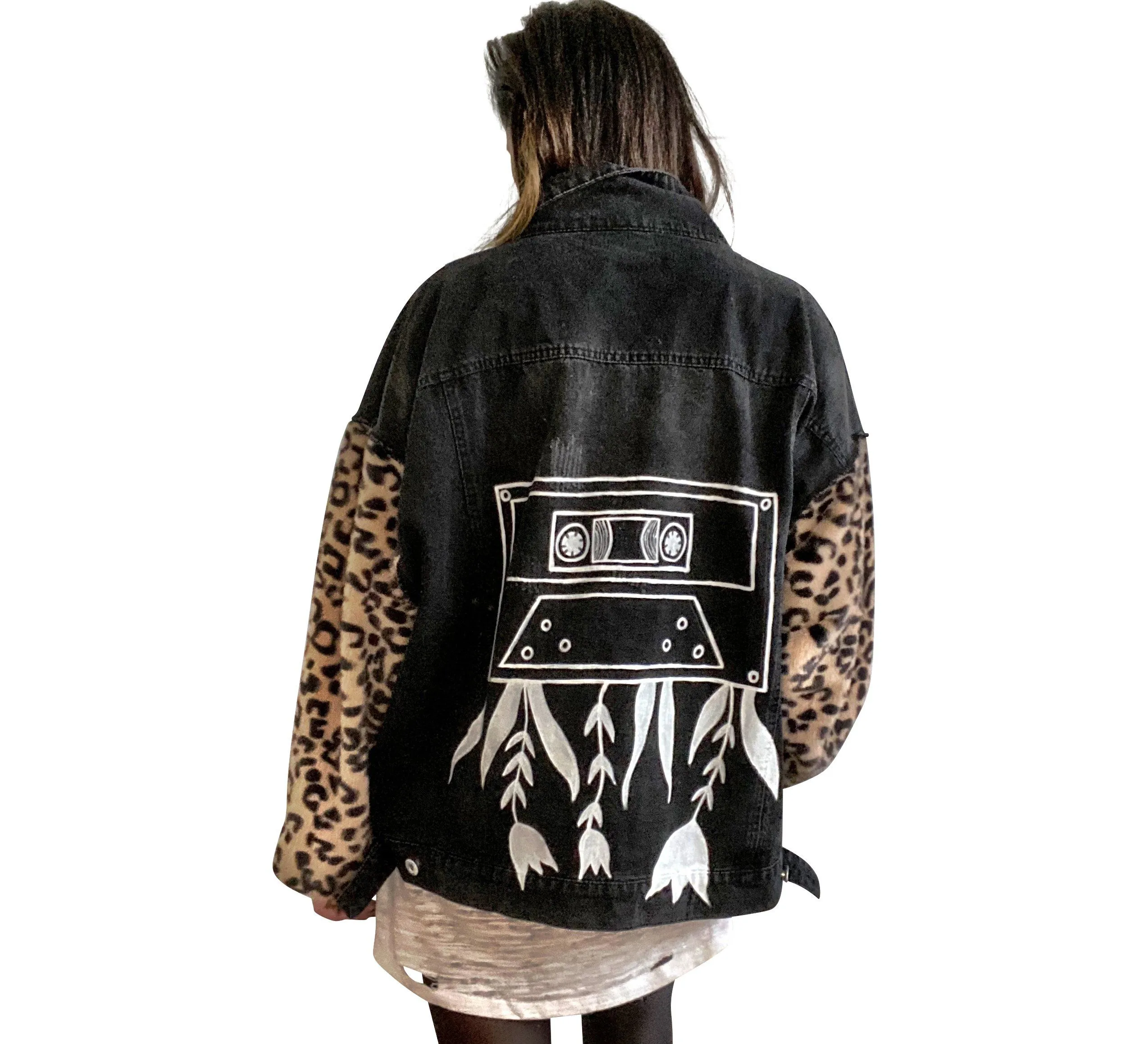 'CASSETTE LIFE' DENIM JACKET