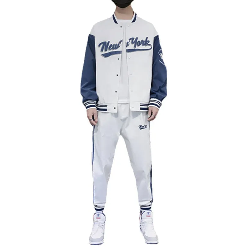 Casual Sports Baseballs track suit