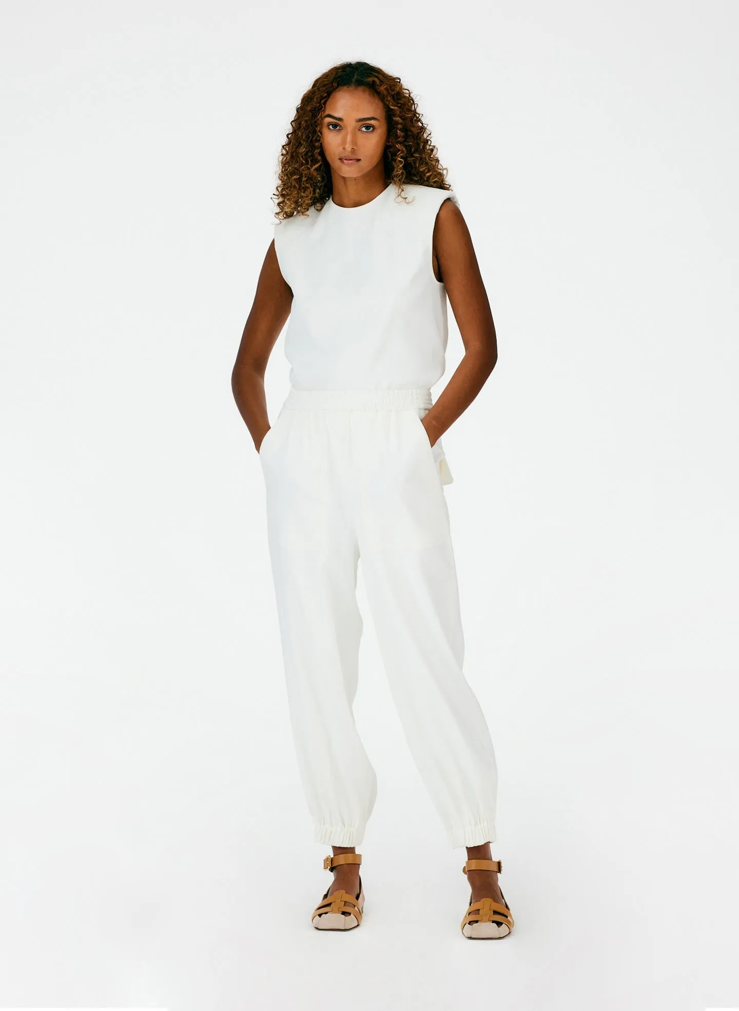 Chalky Drape Plashet Jogger - Regular