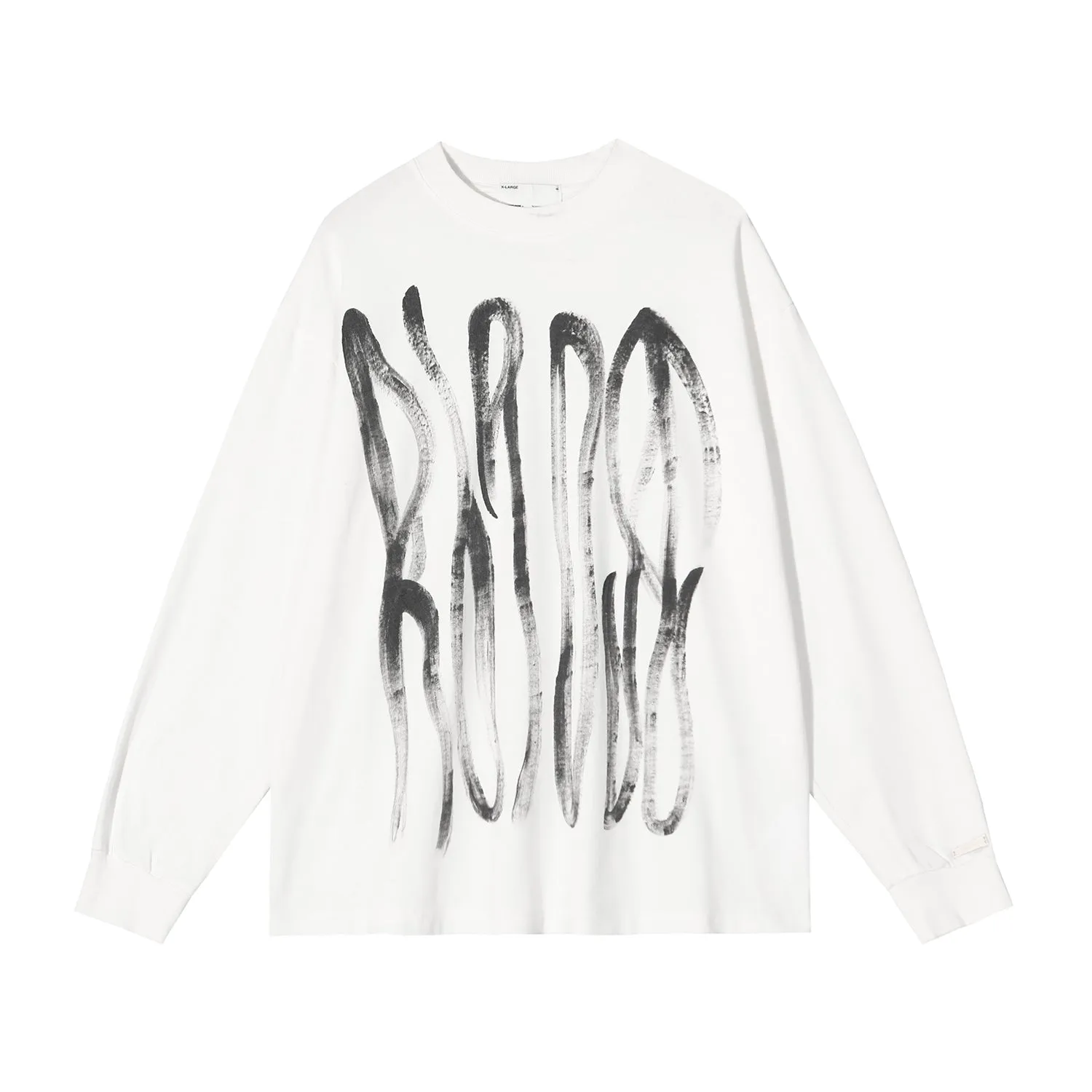 Charcoal Pencil Strokes Crewneck