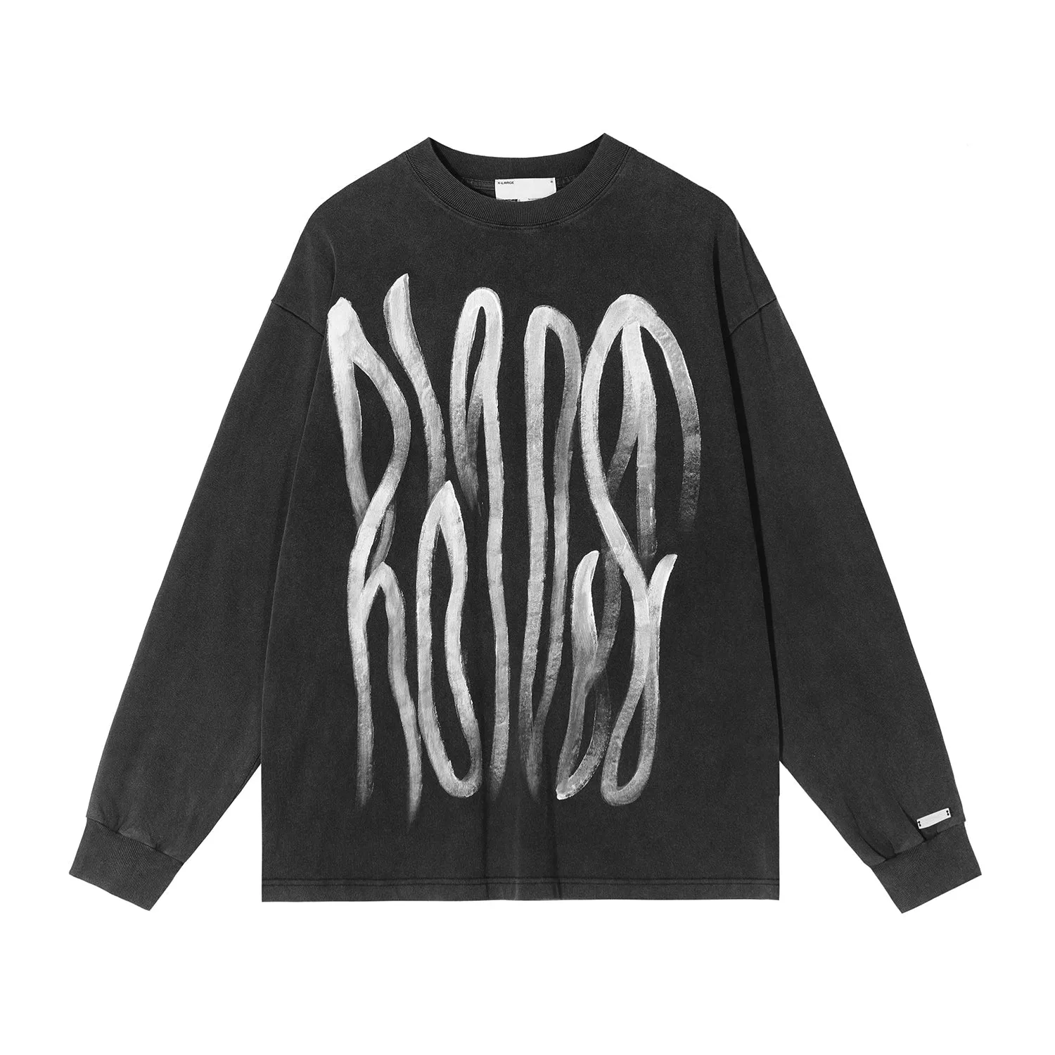 Charcoal Pencil Strokes Crewneck