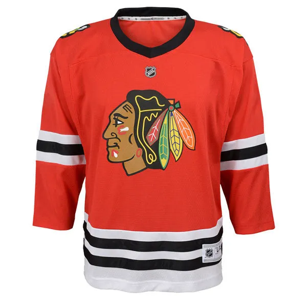 Chicago Blackhawks Red Premier Toddler Ages 2 to 4T - Blank Hockey Jersey