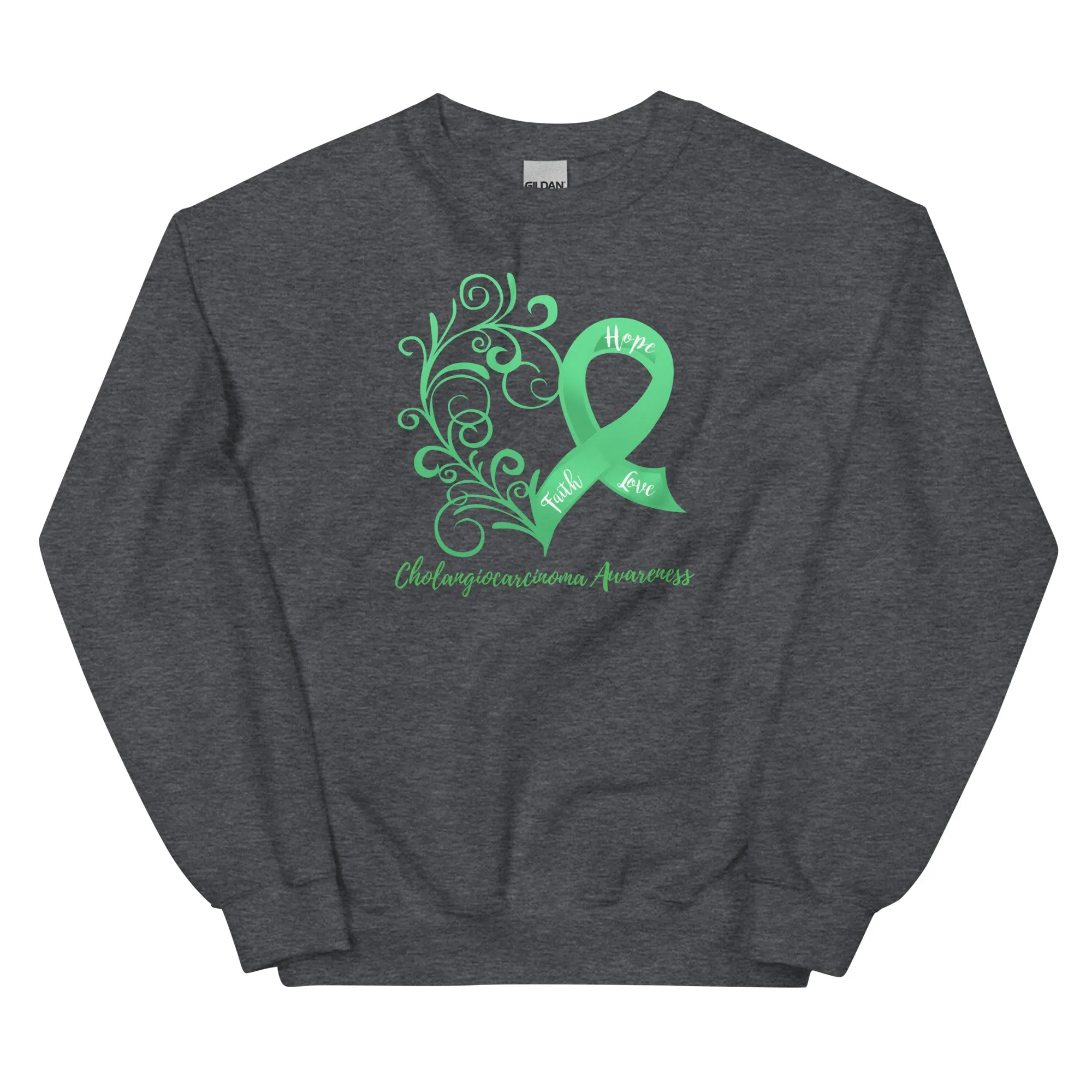 Cholangiocarcinoma Awareness Sweatshirt - Several Colors Available