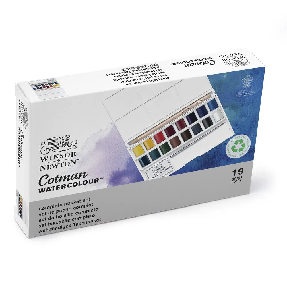 Cotman Watercolours Deluxe Sketchers' Pocket Box