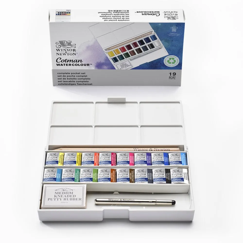 Cotman Watercolours Deluxe Sketchers' Pocket Box