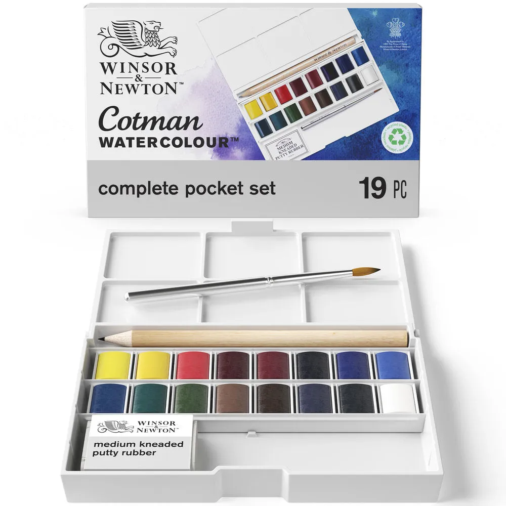 Cotman Watercolours Deluxe Sketchers' Pocket Box