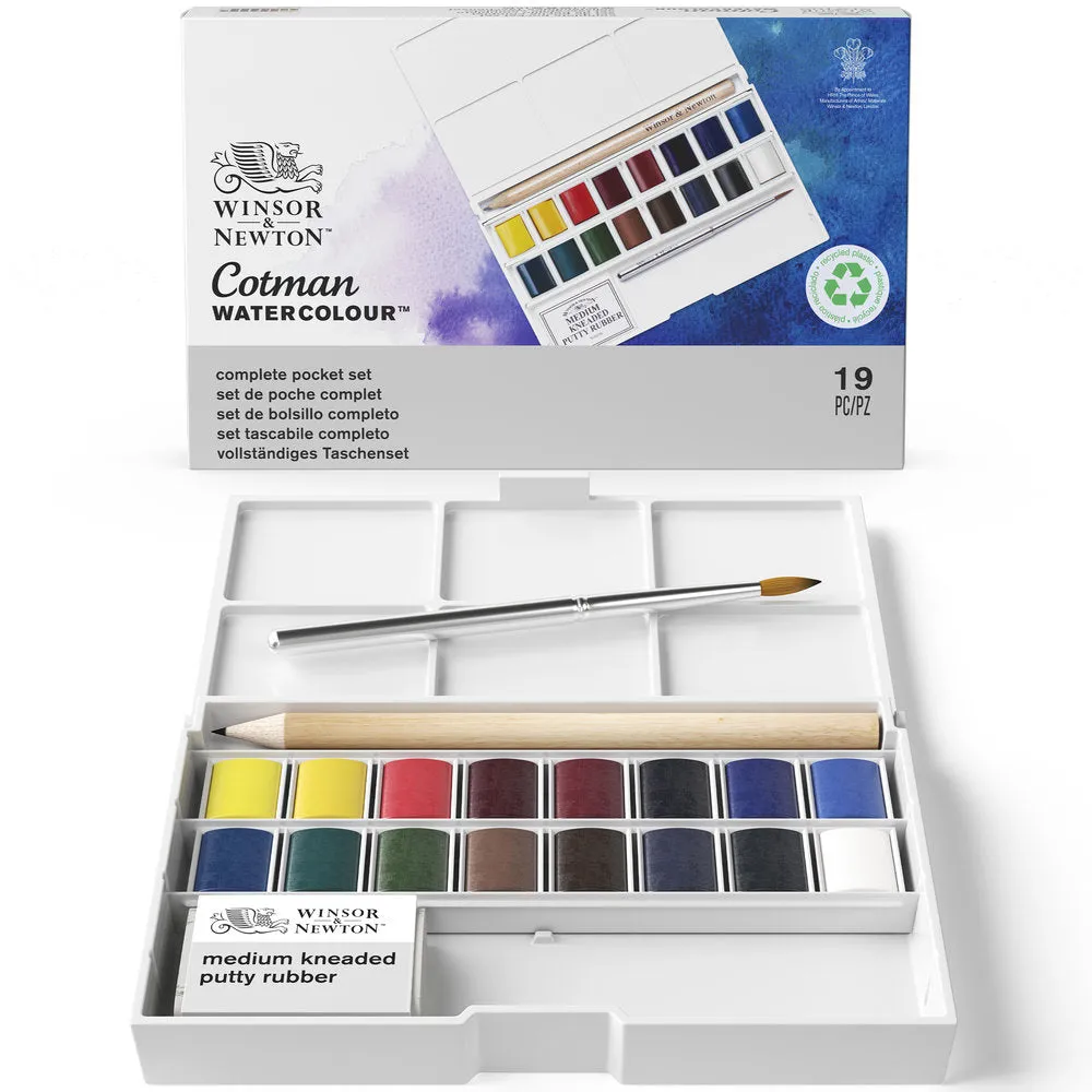 Cotman Watercolours Deluxe Sketchers' Pocket Box