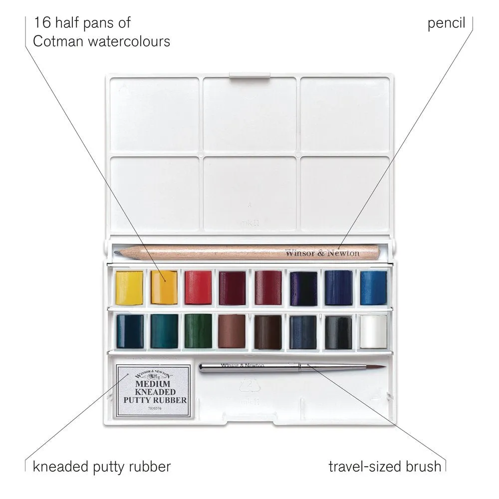 Cotman Watercolours Deluxe Sketchers' Pocket Box