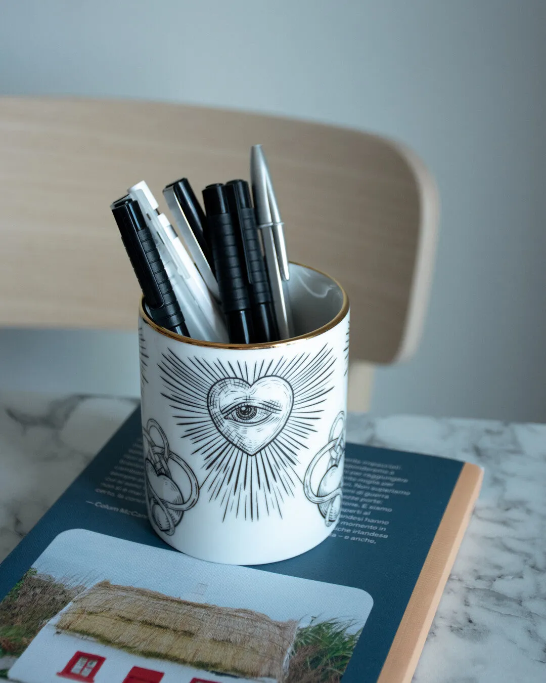 Cuore Pencil Holder