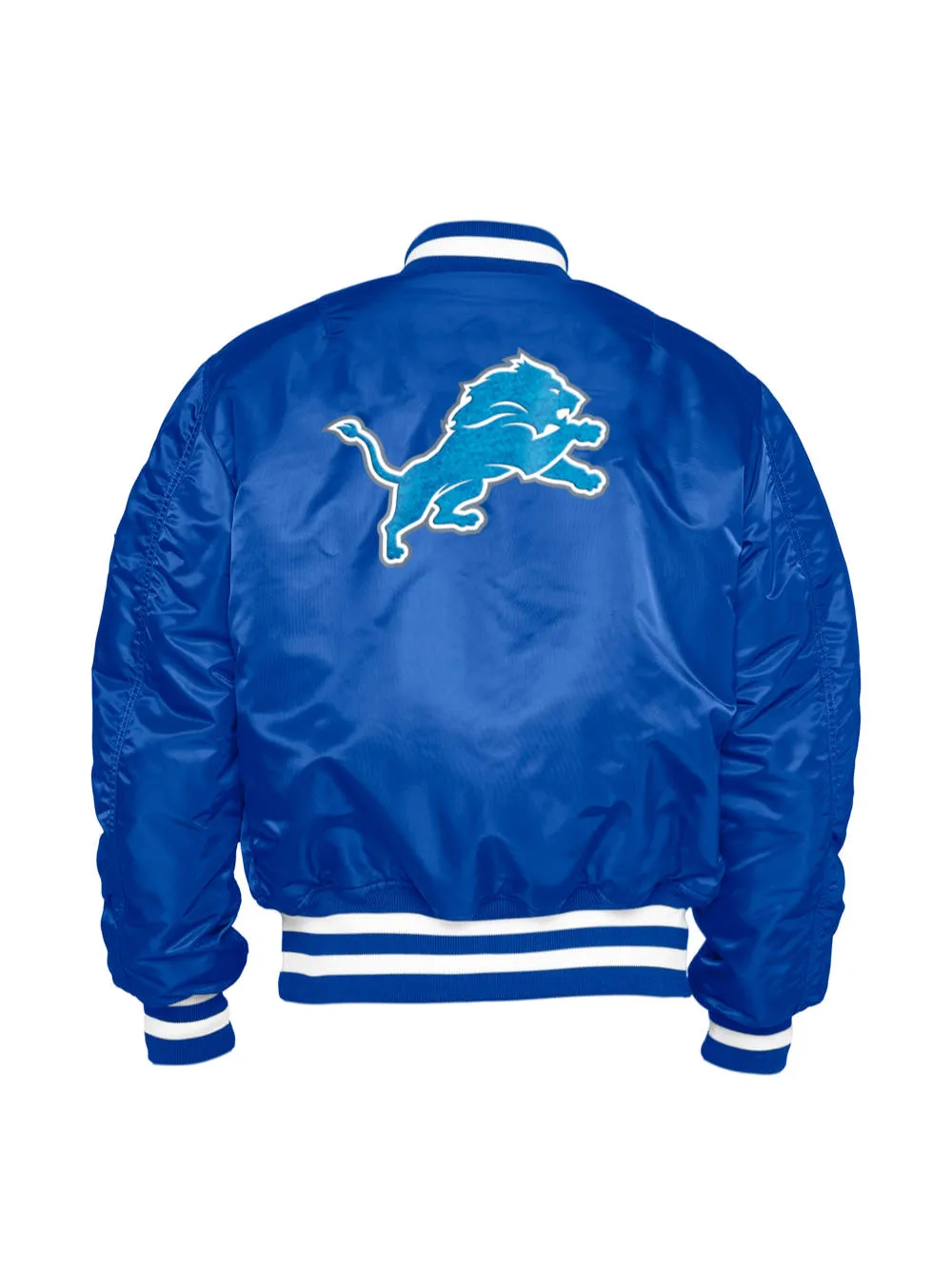 DETROIT LIONS X ALPHA X NEW ERA MA-1 BOMBER JACKET