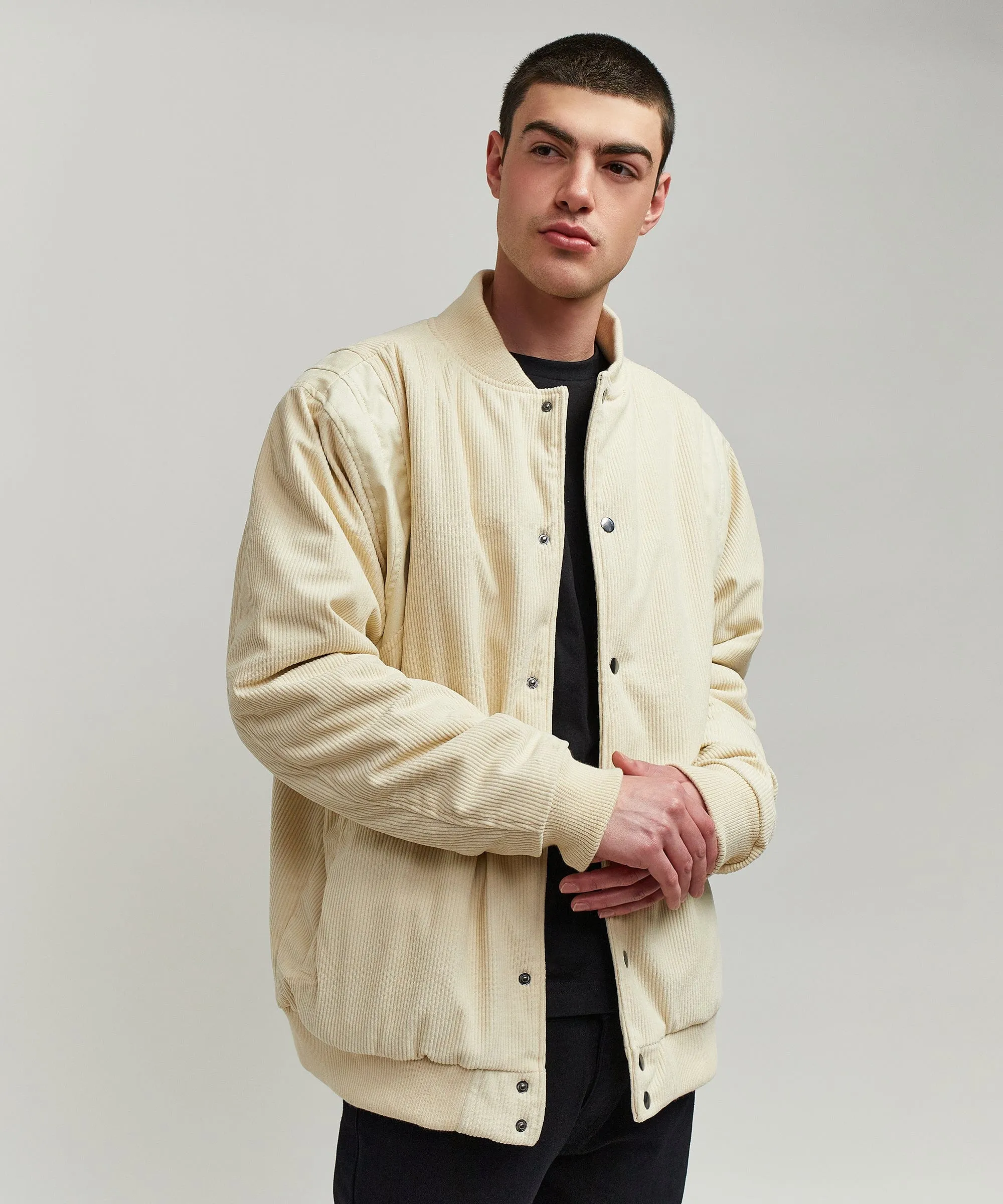 Elevate Corduroy Jacket - Tan