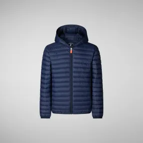 Girls' jacket Ana in navy blue