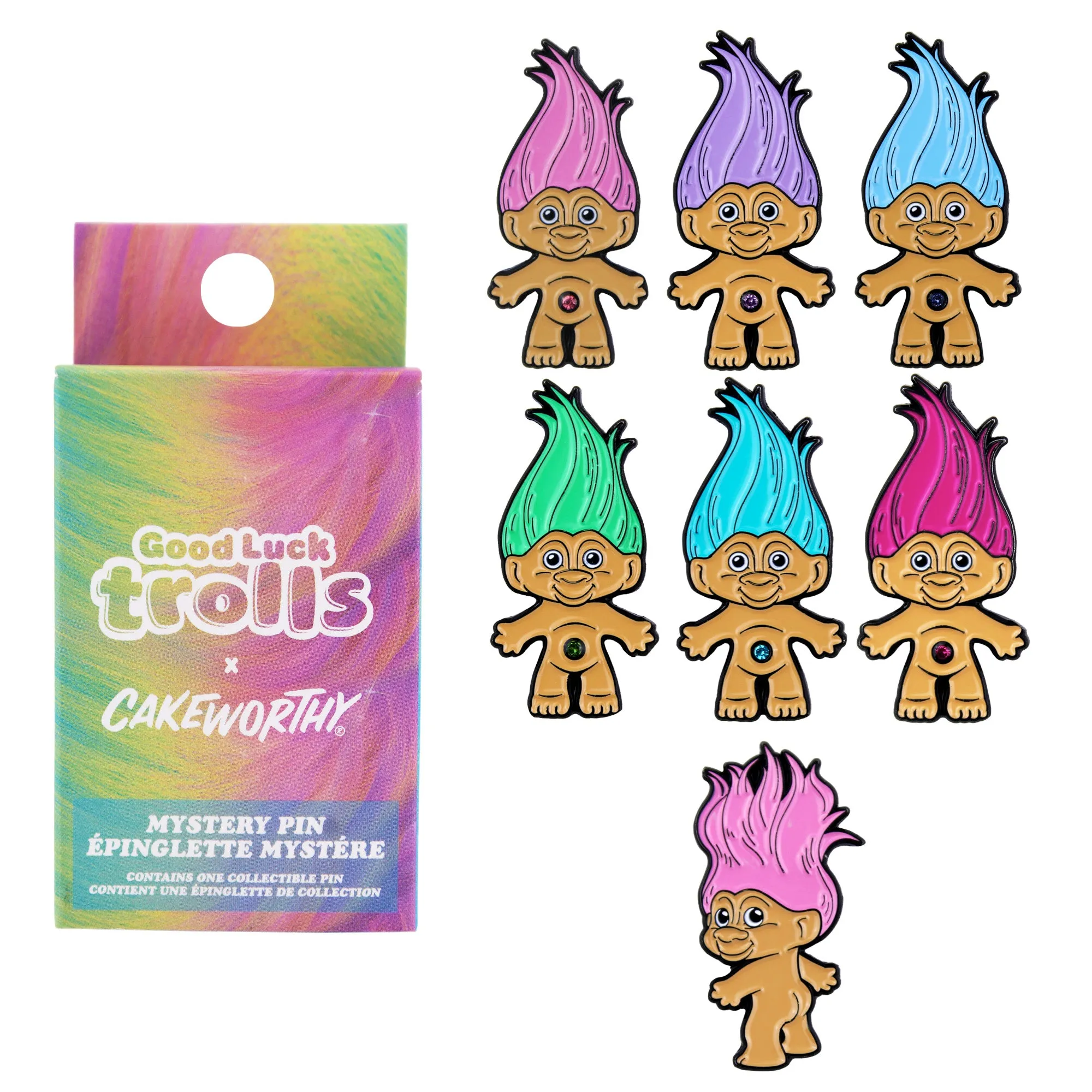 Good Luck Trolls Blind Box Pins