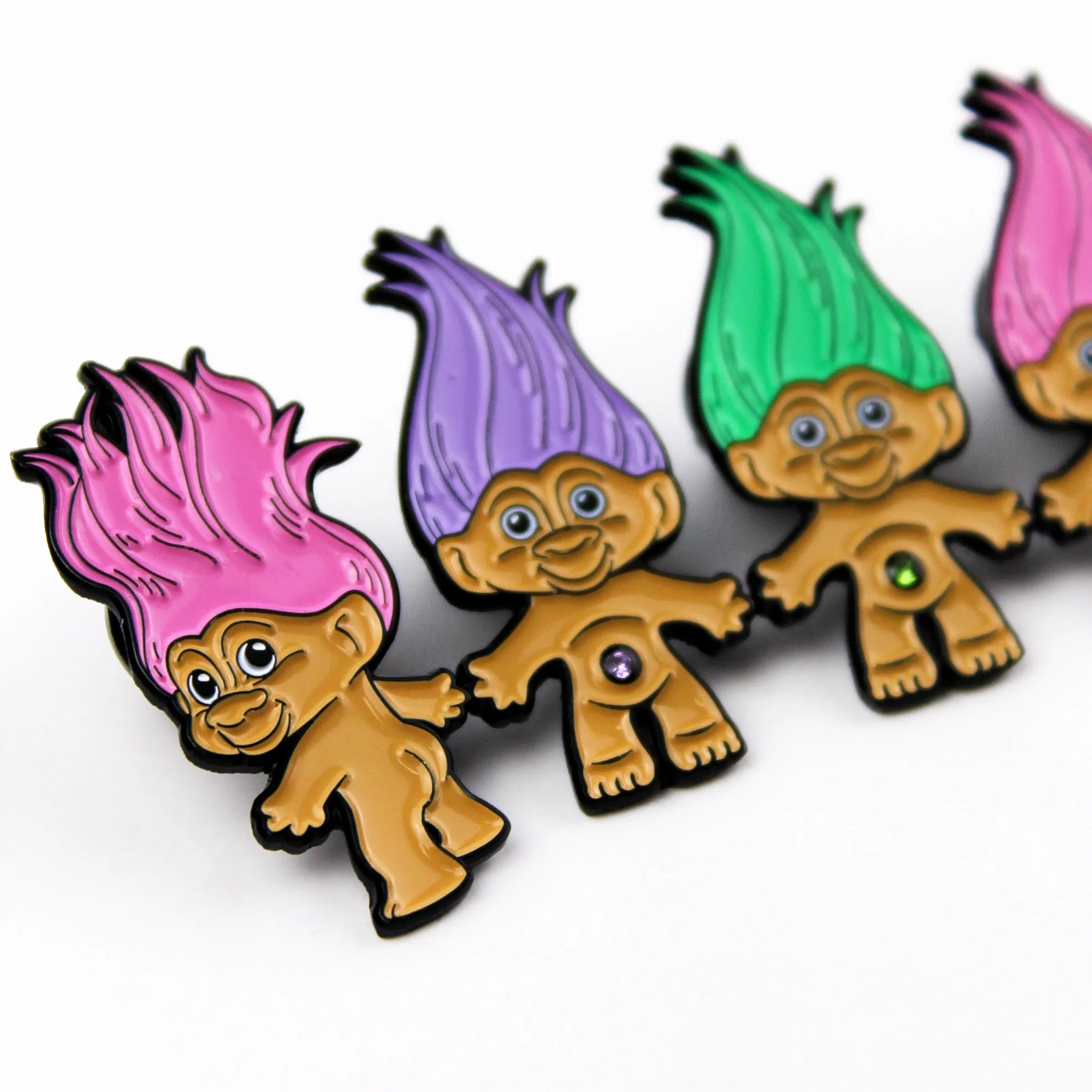 Good Luck Trolls Blind Box Pins