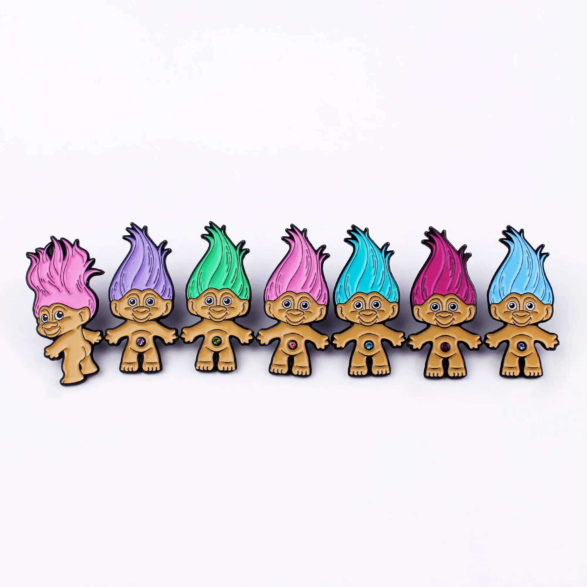 Good Luck Trolls Blind Box Pins