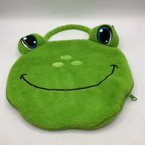 Green Fleece Frog Bag