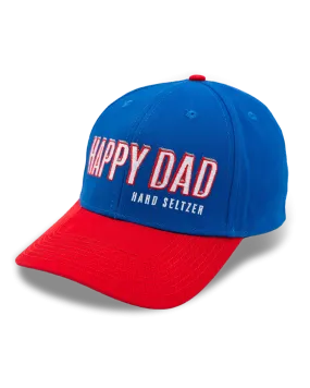 Happy Dad Sports Hat (Blue)