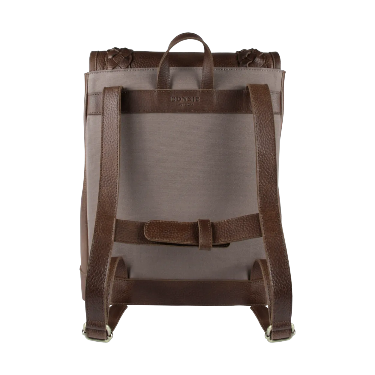 Hikey Schoolbag | Fox | Brown Grain Leather